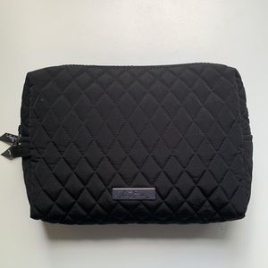 Vera Bradley large zip cosmetic bag